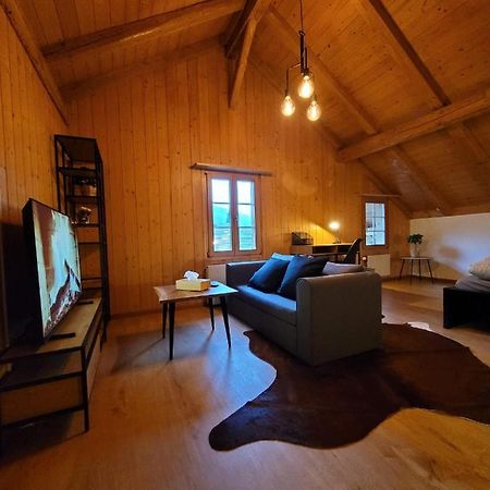 Forest View Apartment In Leissigen By Interlaken With No Kitchen Extérieur photo