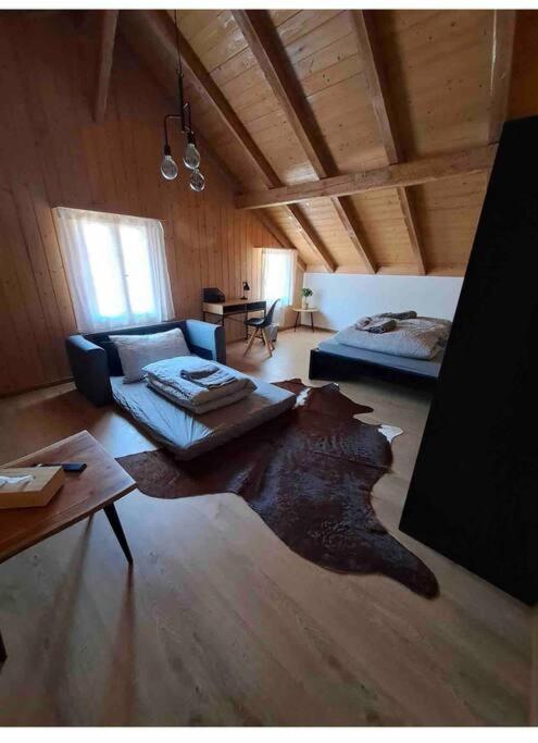 Forest View Apartment In Leissigen By Interlaken With No Kitchen Extérieur photo